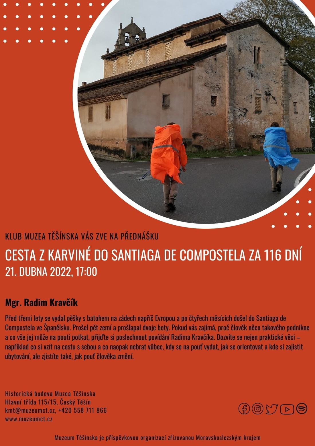 KMT Cesta z Karviné do Santiaga de Compostela za 116 dní