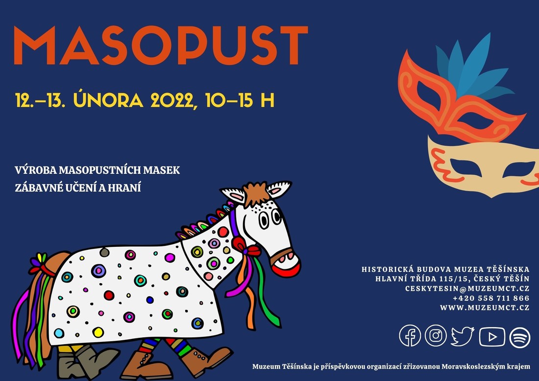 Masopust 12. a 13. 2. 2022