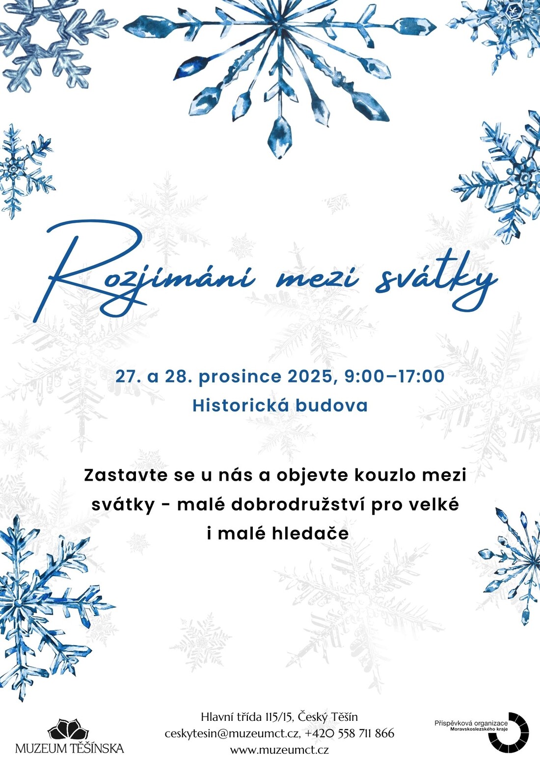 Historická budova Rozjímání mezi svátky