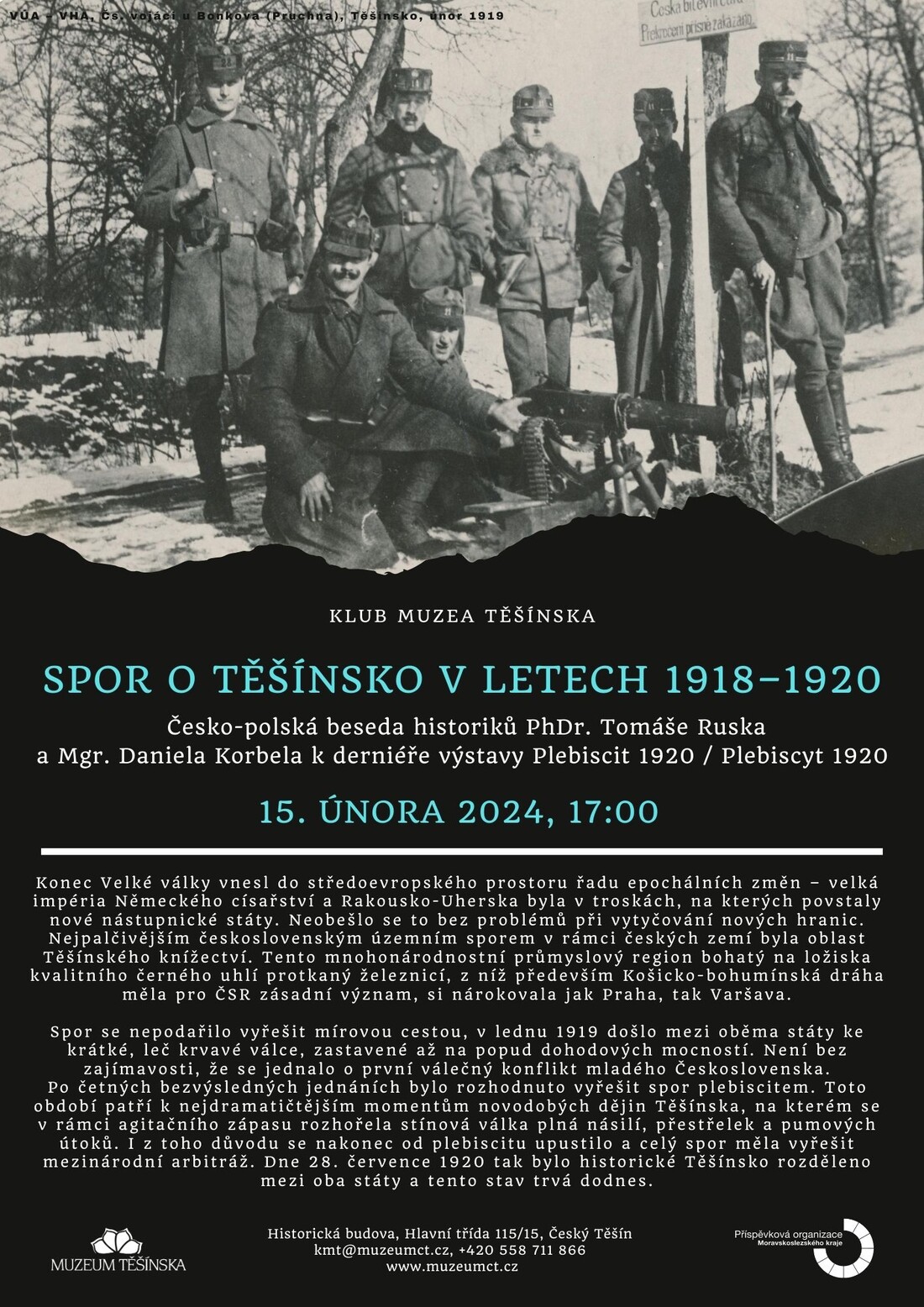 KMT Spor o Těšínsko v letech 19181920