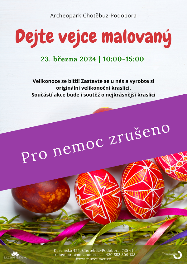 AP Dejte vejce malovaný zrušena