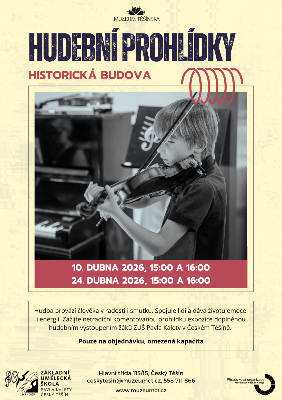 Historická budova Hudební prohlídky