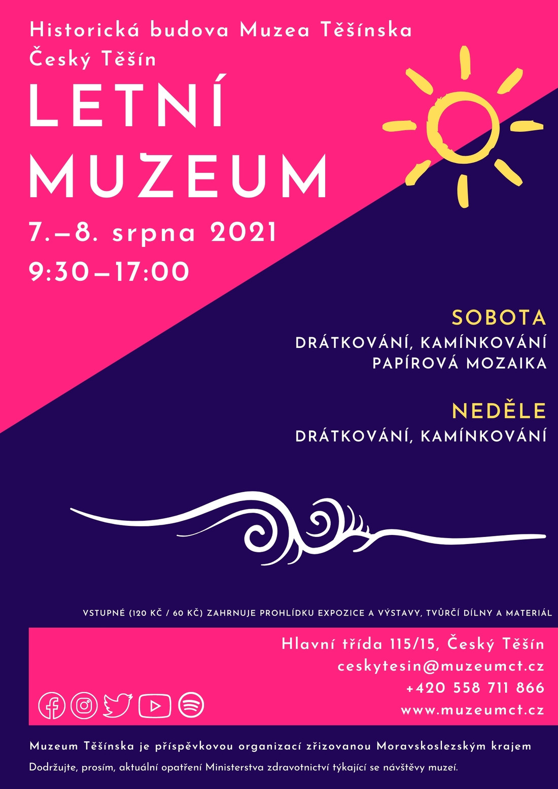 Letní muzeum 1 vstupné