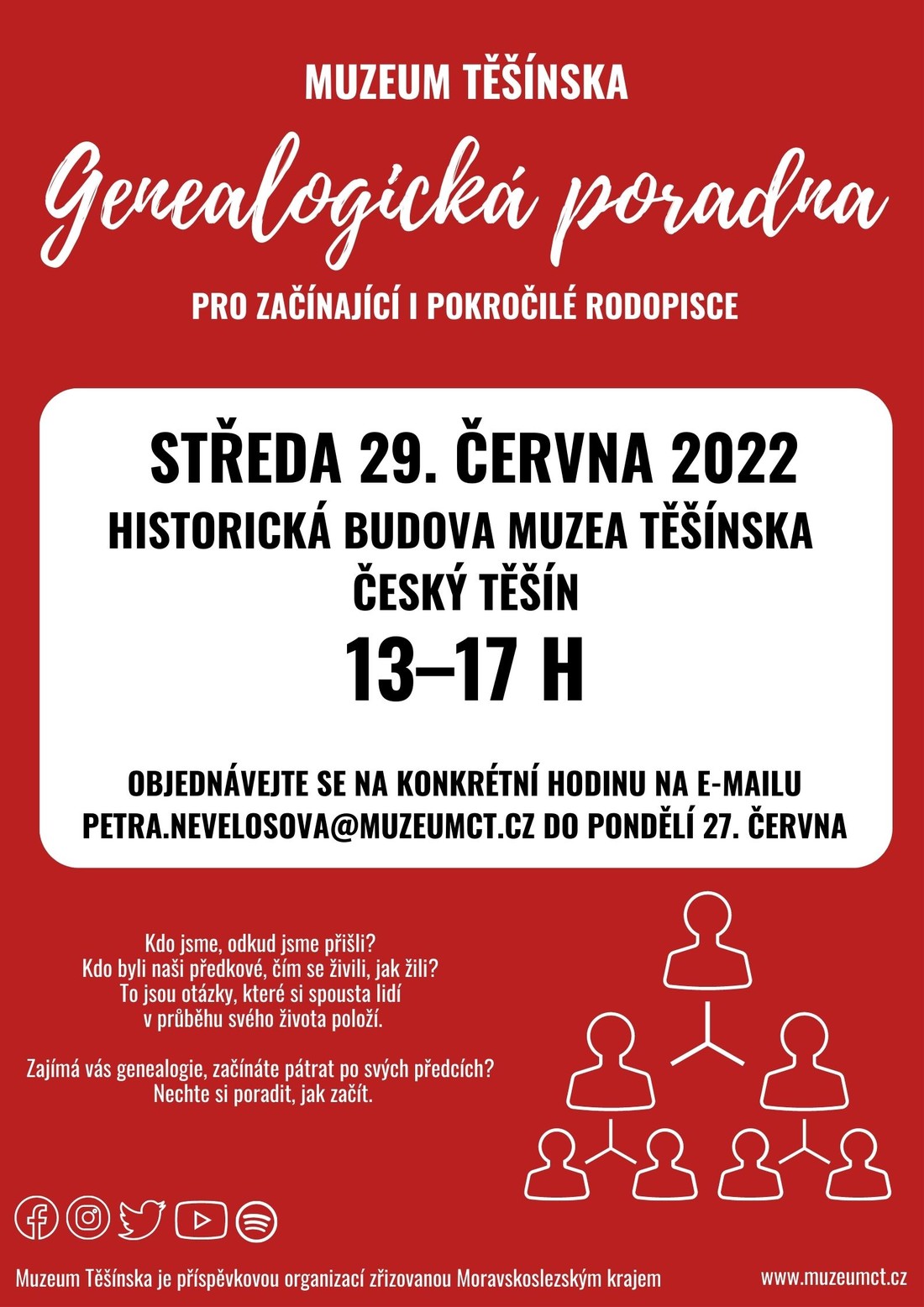 HBMT Genealogická poradna červen 2022 