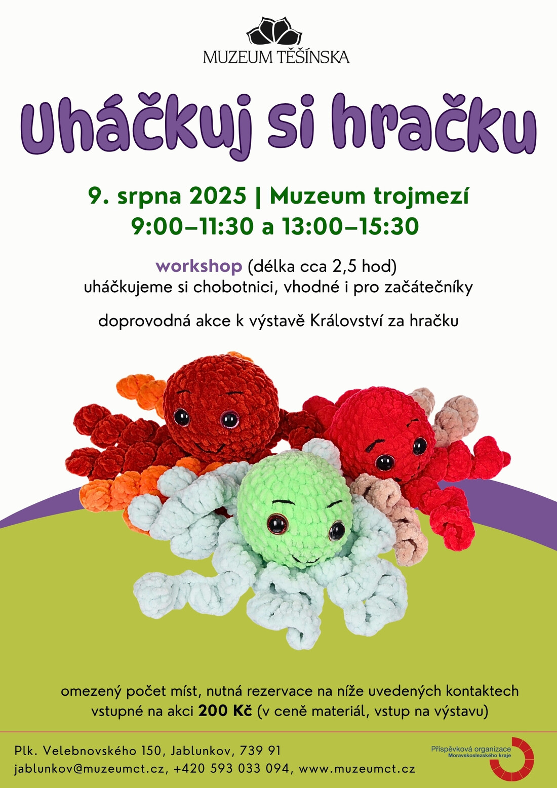 Muzeum trojmezí Uháčkuj si hračku