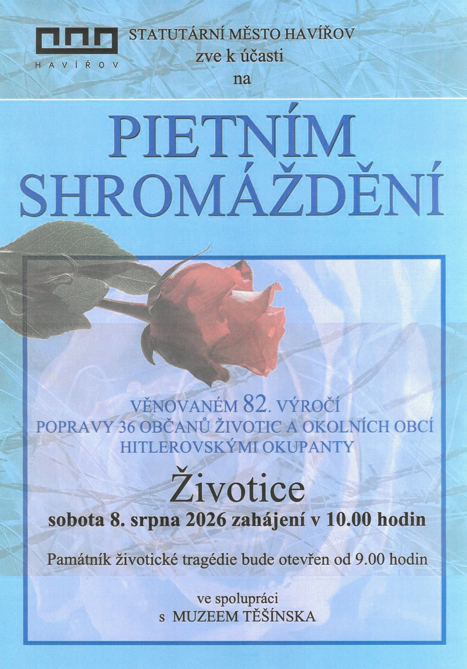 Pietní shromáždění 2026